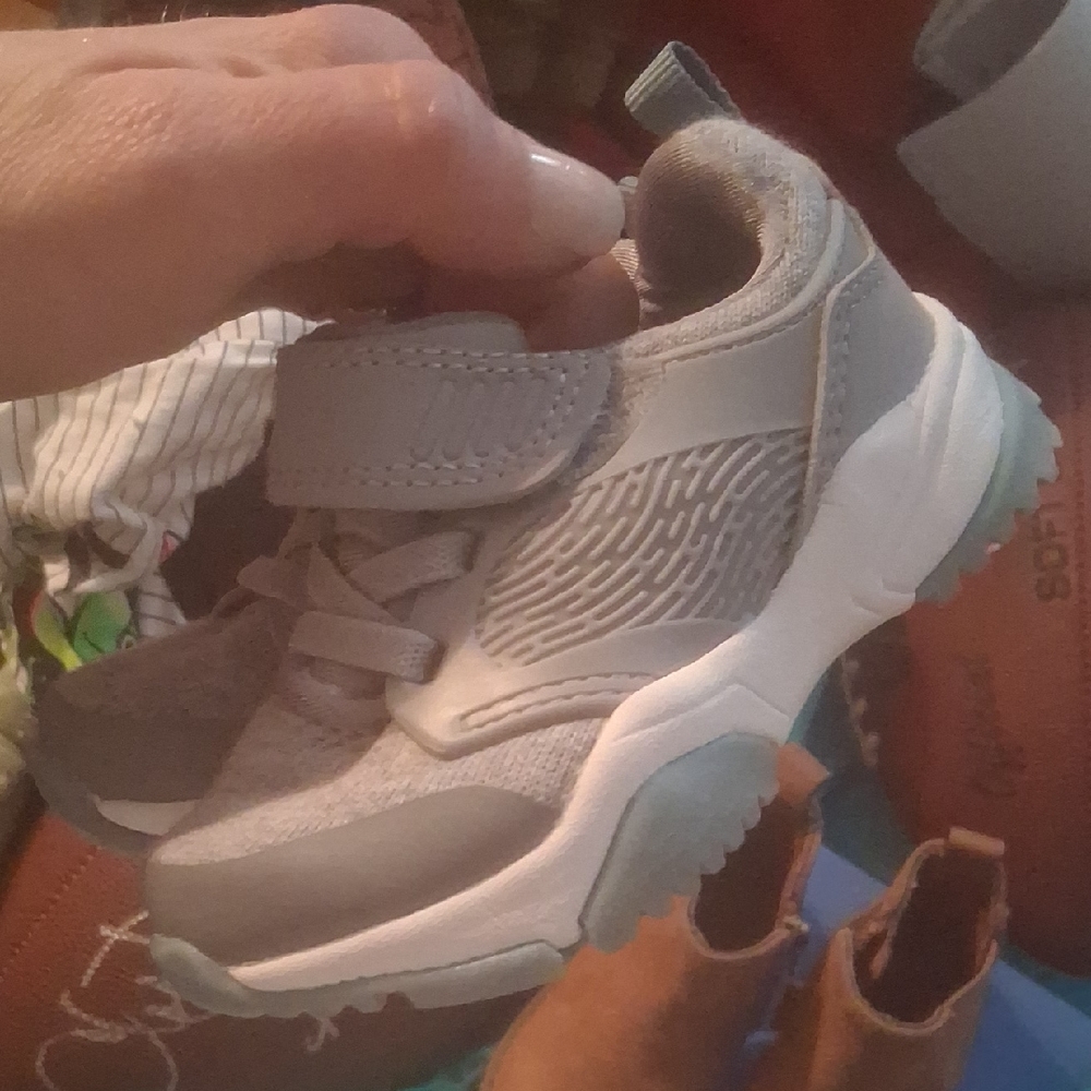 Cat & Jack Gray Kids Sneakers